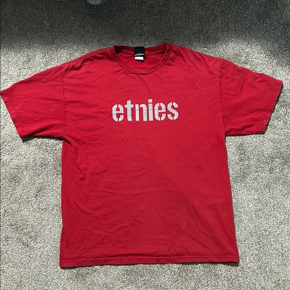 Vintage Etnies Red Shirt